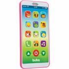 Telefone Infantil com Sons - Celular Baby Phone - Rosa - Buba