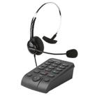 Telefone Intelbras Headset Com Base Discadora Hsb 40