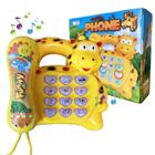Telefone Musica Infantil Brinquedo Educativo Animais Fenda