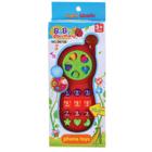 Telefone Musical de Brinquedo Infantil para Bebe com Luz e Som - Pica Pau