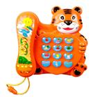 Telefone Musical De Tigre Bebê Brinquedo Piano Infantil
