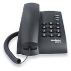 Telefone Pleno Com Fio Preto - Intelbras