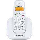 Telefone sem fio com display luminoso branco TS3110, Modelo 4123010 INTELBRAS