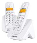 Telefone sem fio com ramal ts 3112 branco - intelbras