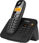 Telefone Sem Fio Digital C/ Secretária Eletrônica Ts 3130 Preto 4123130 F018