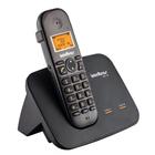 Telefone sem fio digital Intelbras TS5150 com entrada para 2 linhas Preto - INTELBRAS - COMUNICACAO