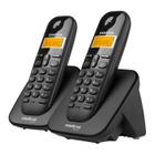 Telefone sem Fio Digital TS 3112 com Ramal Adicional Preto