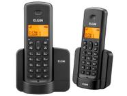 Telefone Sem Fio Elgin TSF8002 + 1 Ramal - Identificador de Chamada Viva Voz Preto