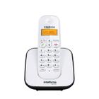 Telefone Sem Fio Intelbras Display Luminoso Ts 3110 Branco Homologação: 20121300160