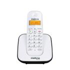 Telefone Sem Fio Intelbras Display Luminoso Ts 3110 Branco