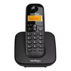 Telefone Sem Fio Intelbras Ts 3110 Preto Visor Luminoso Com Identificação De Chamadas - PRETO