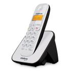 Telefone Sem Fio Intelbras TS3110 Branco e Preto