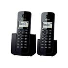 Telefone sem Fio Panasonic KX TGB112LAB c/ Identificador de Chamadas - Preto