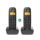 Telefone Sem Fio TS 2512 C/Id + Ramal Preto