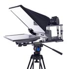 Teleprompter Profissional Lumipro Led 19' Espelho Polarizado