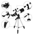 Telescópio Astronômico de alta potência Telescópio Monocular Telescópio Refractor Mirante Escopo com 524 Finder Scope Tripé Moon Filter 3X Barlow Lens para Star Gazing Bird Watching Camping