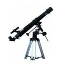 Telescópio Greika Equatorial 675x Refrator 90070 Com Bolsa