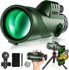 Telescópio monocular RIROMA 40x60 HD com adaptador de smartphone