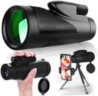 Telescópio monocular Wokex 12x50 HD à prova d'água com tripé