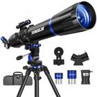 Telescópio YENGUAN, 90 mm, abertura, refrator de 800 mm para adultos