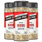 Tempero Para Aves Dry Rub Birds John Mac 340G (3 Unidades)