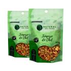 Tempero Premium Do Chef Com Sal 100% Natural Qualidade Superior Kit 2 Pouch 40g - Natural do Povo