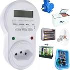 Temporizador de Tomada Digital 110v 220v Timer Programador Energia Economia