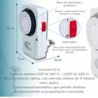 Temporizador Mecânico De Tomada Bivolt 110v / 220v