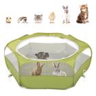 Tenda de gaiola impermeável Playpen Pawaboo Small Animals verde