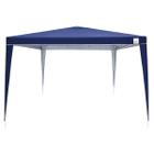 Tenda de Praia Gazebo Tubular 3x3m Camping Jardim Eventos Bel Fix Azul