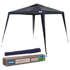 Tenda Gazebo 2,40x3m Ráfia Azul Bolsa Transporte 3533 - Mor