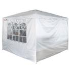 Tenda Gazebo Articulada 3x3 m com 2 Paredes Alumínio Barraca Praia Camping Sanfonada Bolsa - Importway