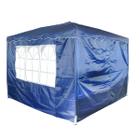 Tenda Gazebo Articulada 3x3 m com 2 Paredes Alumínio Barraca Praia Camping Sanfonada Bolsa - Importway