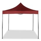 Tenda Gazebo Articulada Pelegrin PEL-300C Portátil Bordô 3x3m