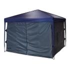 Tenda Gazebo Articulado Sanfonado Trixx 3x3 + Parede Fechamento Transform Wall - NTK Nautika