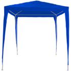 Tenda Gazebo Desmontável 2,0x2,0 m Barraca Praia Camping Azul Importway IWGZM-2 AZ