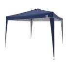 Tenda Gazebo Dobrável Alum. 3,00 X 3,00 m Azul - Bel Lazer