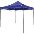 Tenda Gazebo Dobrável Azul 3x3M Pagoda Flex Bel Aço Oxford FPS 60 Regulável Resistente Água/Sol