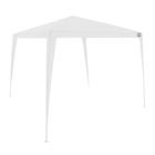 Tenda/Guarda Sol Gazebo Belfix em Polietileno na cor Branca 3x3m Ideal Ideal para Praia e Piscina