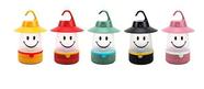 Tenda infantil Bonito Smiley Face Lamp Night Light Energia Salvando Estrela Criativa (Verde) - HTTN