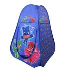 Tenda Toca Barraca Infantil Pj Masks Azul Multikids 90cm