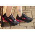 Tênis Action LigShoes Feminino Academia Caminhada Com Cadarço New Day - California