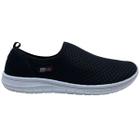 Tênis Actvitta Slip On Feminino Preto Branco