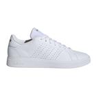 Tenis Adidas Advantage Base Casual Branco e Verde - Masculino