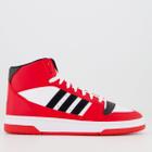 Tênis Adidas Break Start Mid Vermelho Branco e Preto