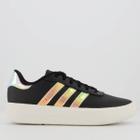 Tênis Adidas Court Platform Feminino Preto