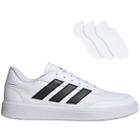 Tênis Adidas Courtblock Masculino + 3 Pares de Meias