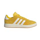 Tênis Adidas Grand Court Base Suede Amarelo - Masculino