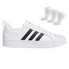 Tênis Adidas Masculino Streetcheck + 3 Pares de Meias