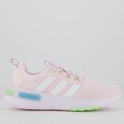 Tênis Adidas Racer Tr23 Feminino Rosa e Branco